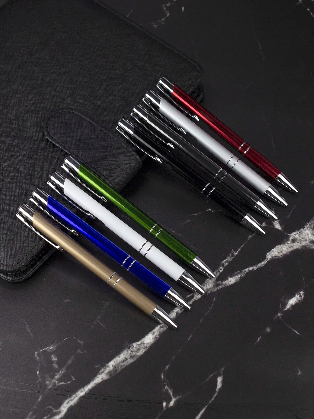 Fashion Metal Ball Pen Custom Logo Giveaway