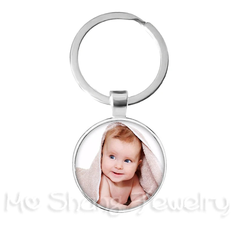 Custom Photo Keychain for Family