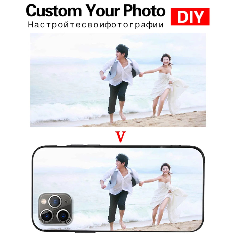 Custom Transparent Phone Case for iPhone