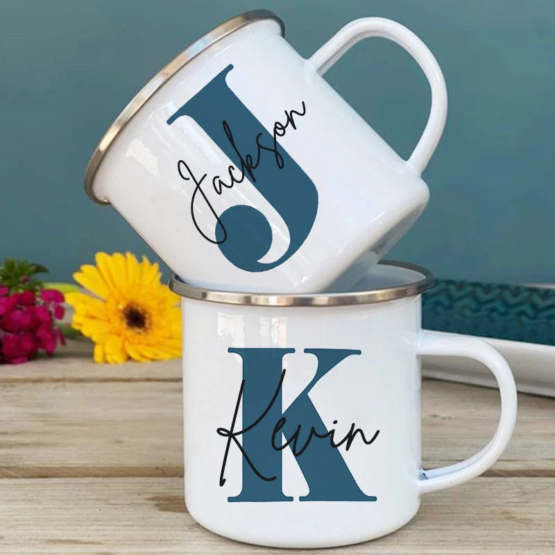 Personalized Initial Name Coffee Mug