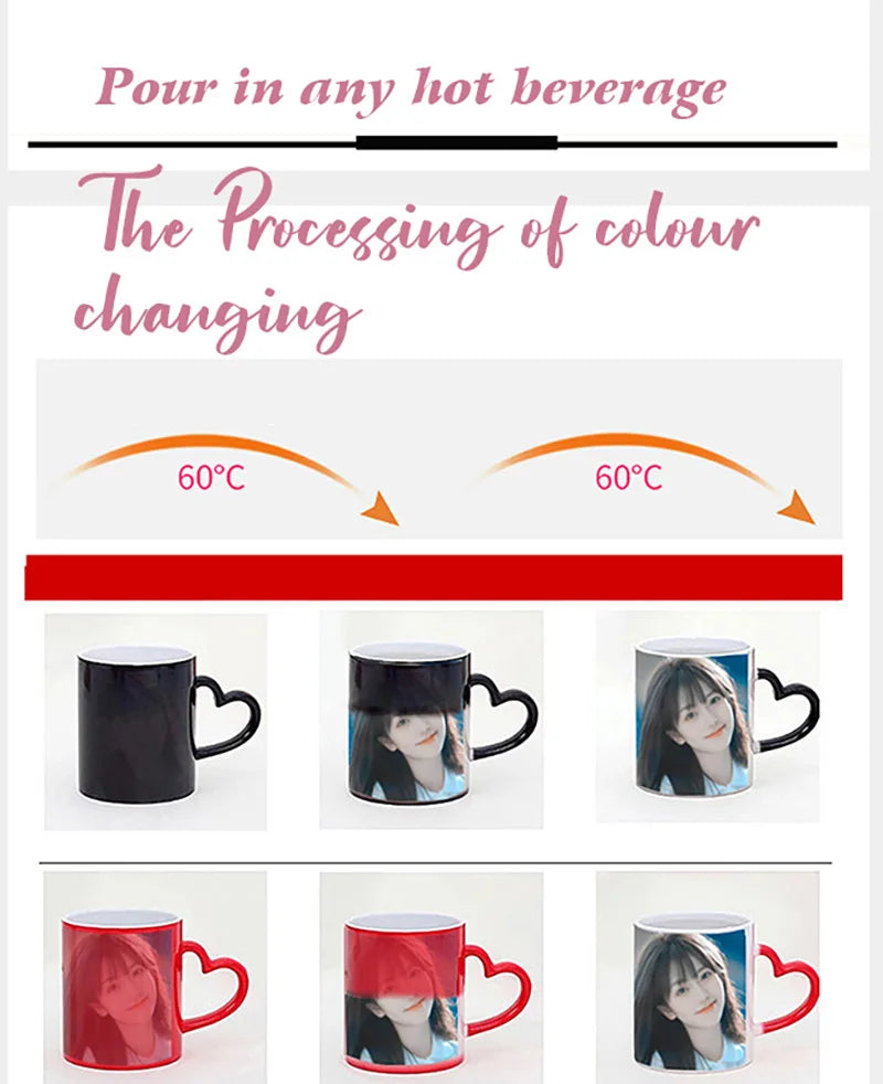 Personalized Magic Color Changing Mug