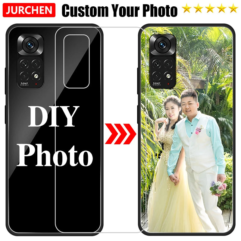 Custom Photo TPU Glass Case for Xiaomi