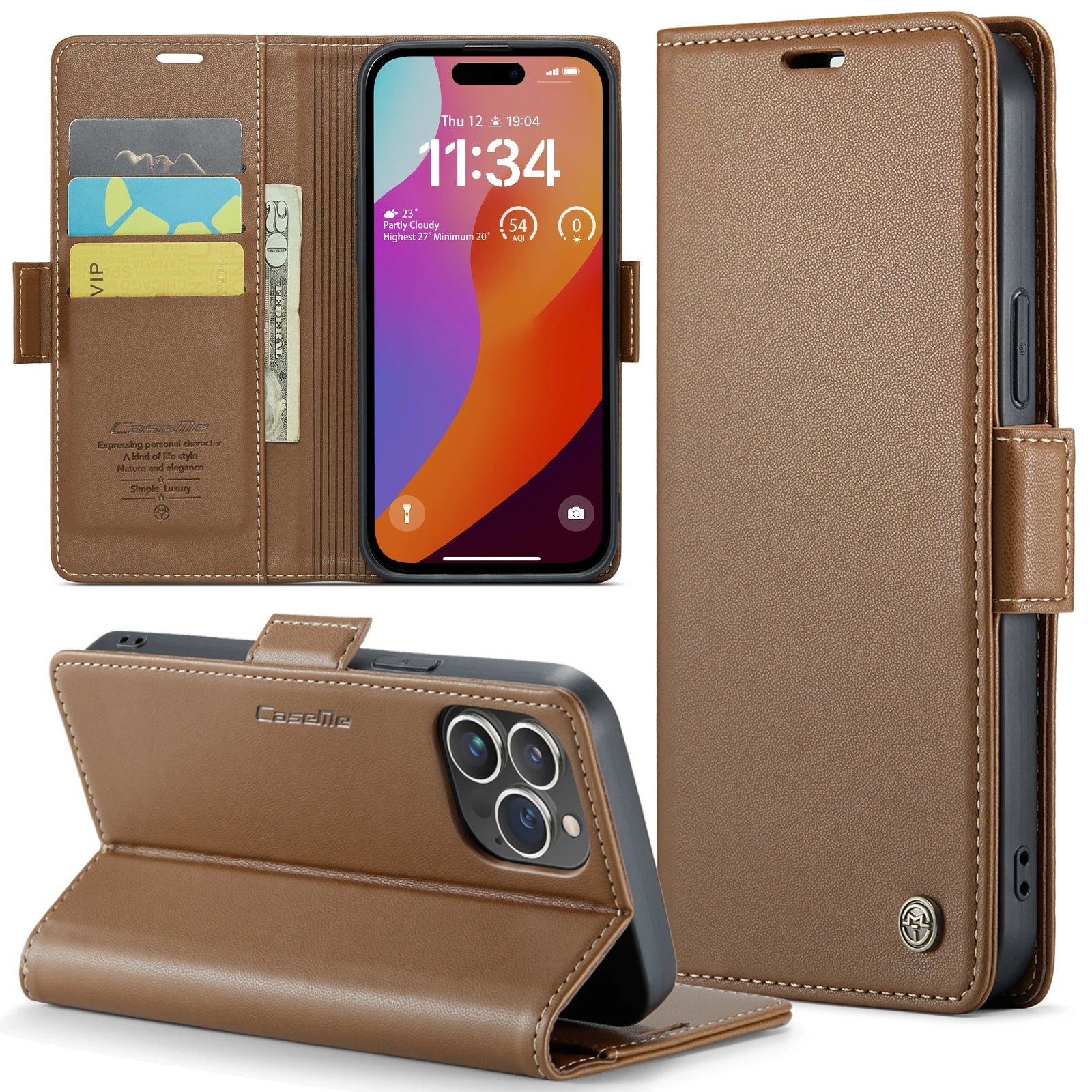 High-Grade Leather iPhone Case