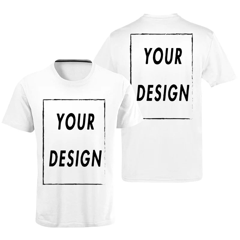 Custom Front & Back Print T-Shirt