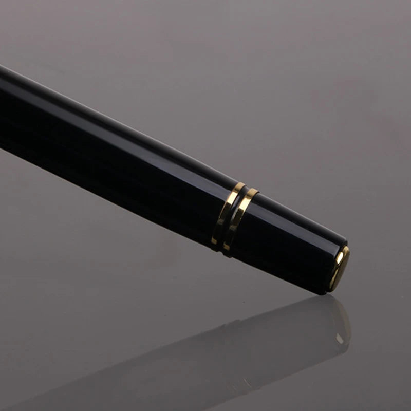 Custom Golden Text Fountain Pen Luxury Office Supplies