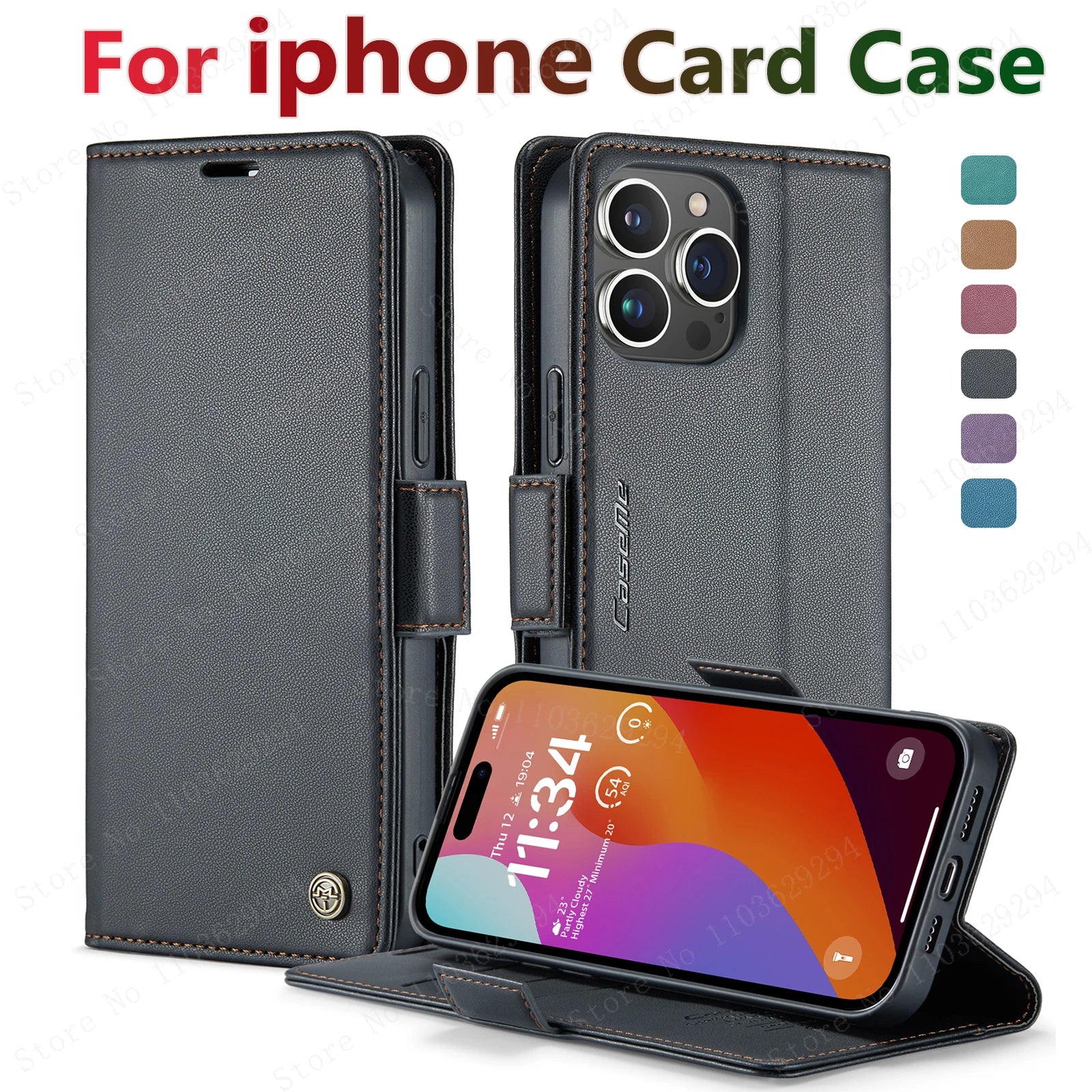 High-Grade Leather iPhone Case