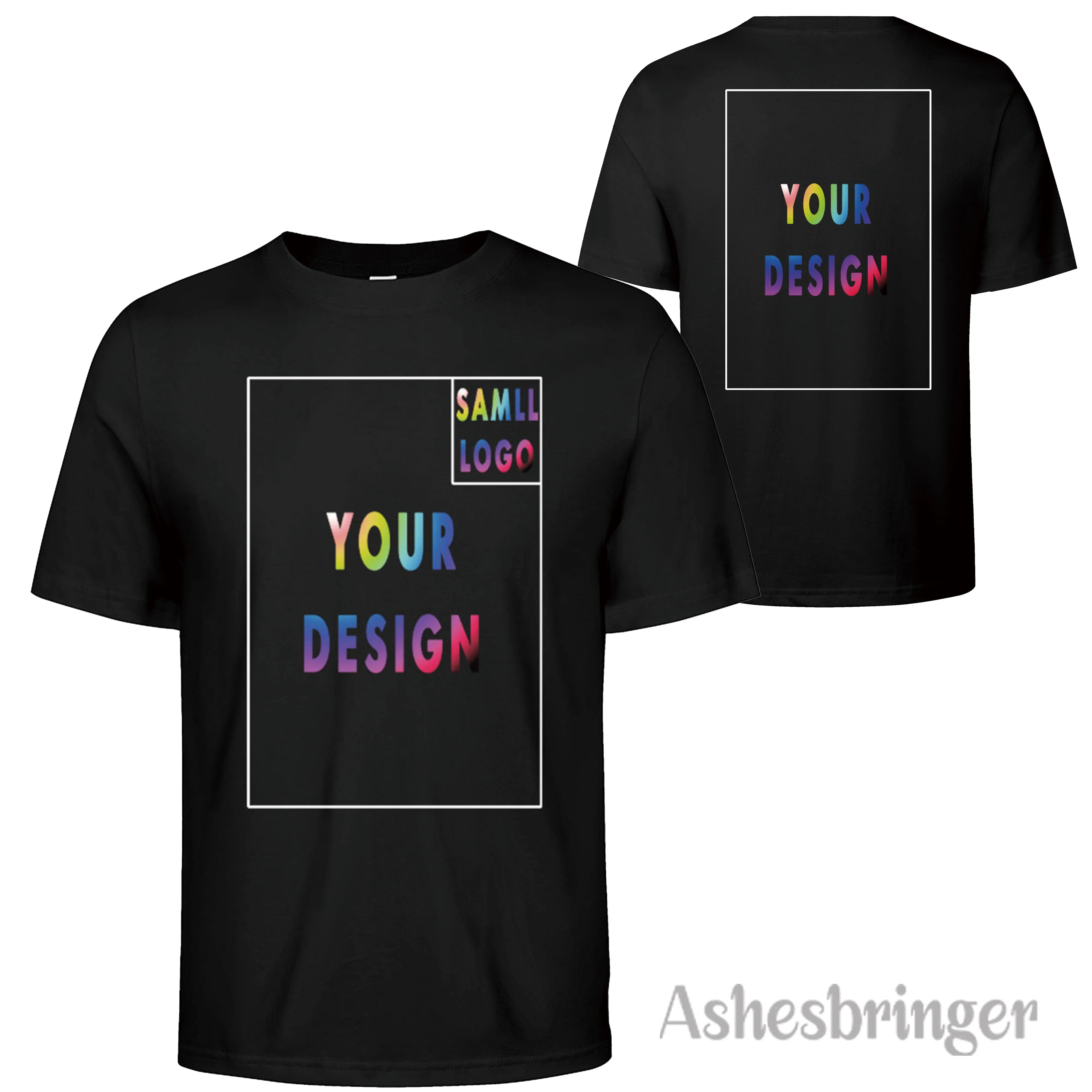 Custom 100% Cotton T-Shirts: Logo & Design