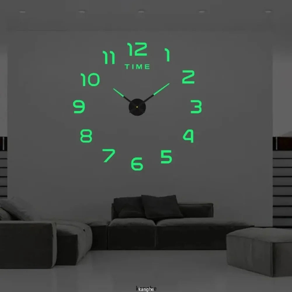 2023 Modern 3D DIY Large Wall Clock