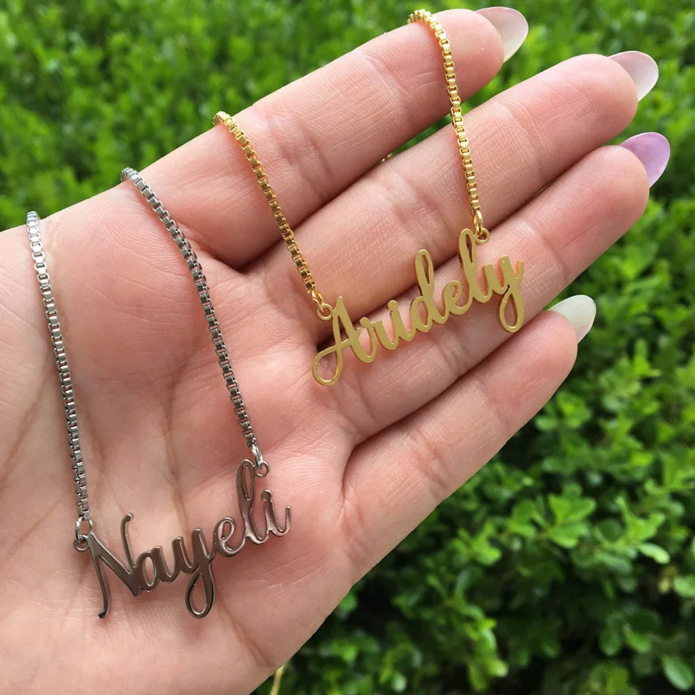 Custom Stainless Steel Name Necklace