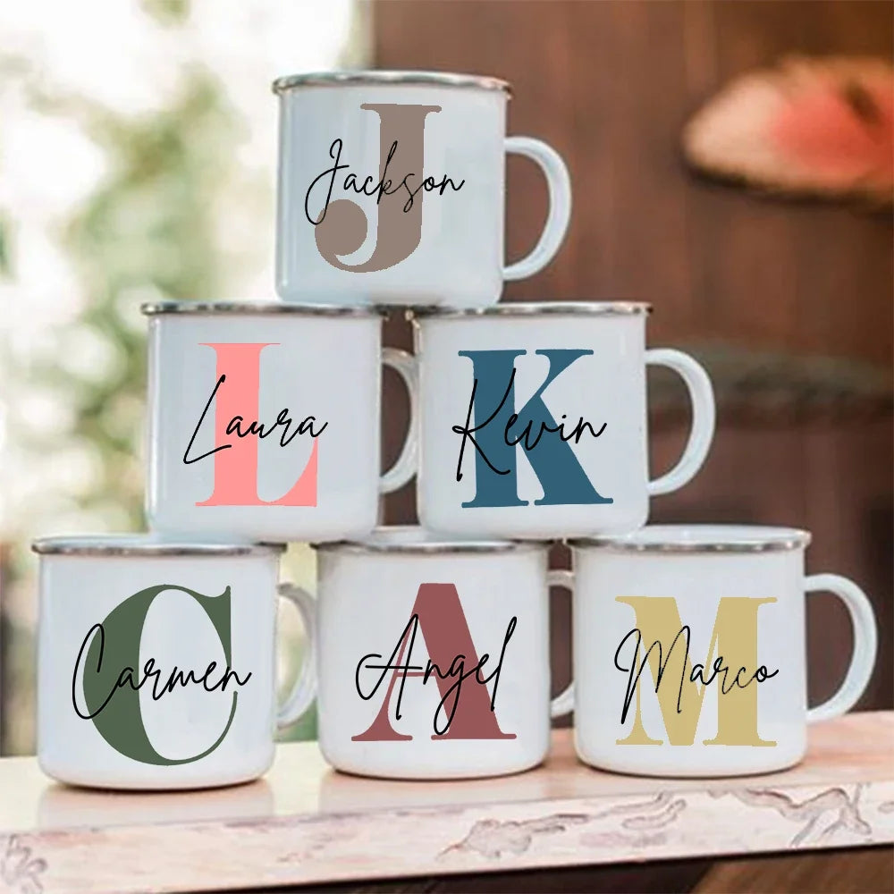 Personalized Initial Name Coffee Mug