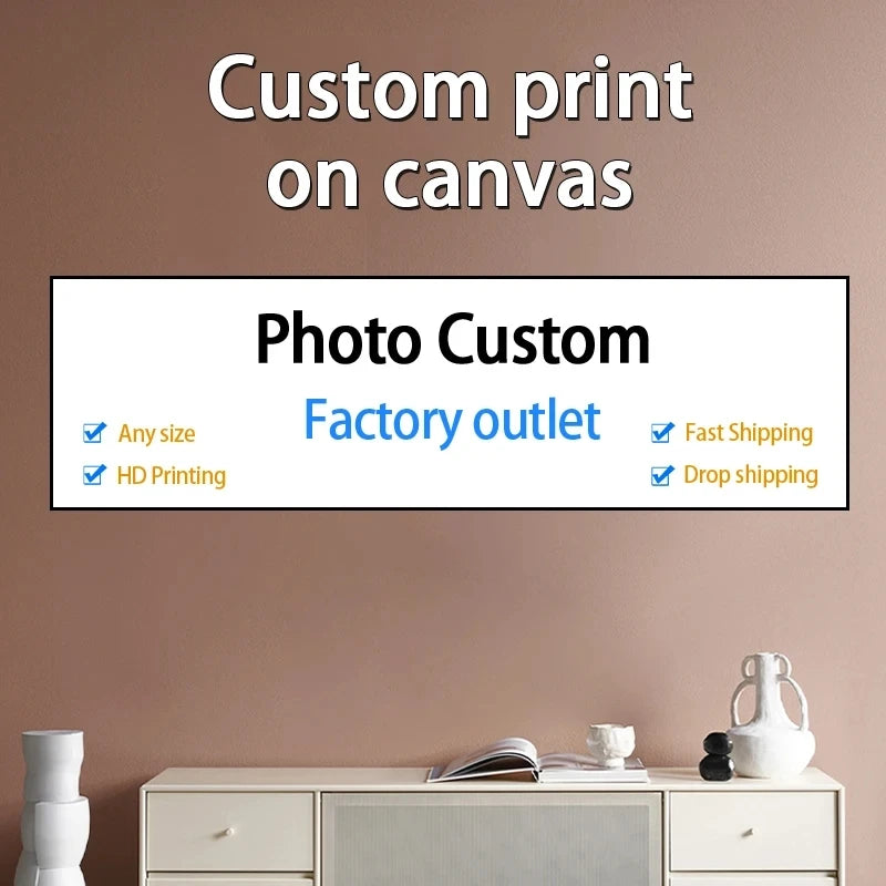 Custom HD Canvas Print - Your Photo