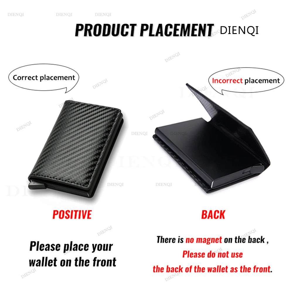 RFID Carbon Fiber Minimalist Wallet