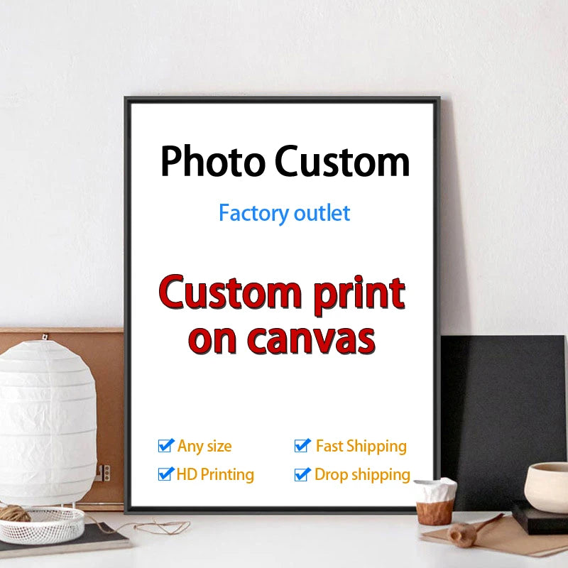 Custom HD Canvas Print - Your Photo