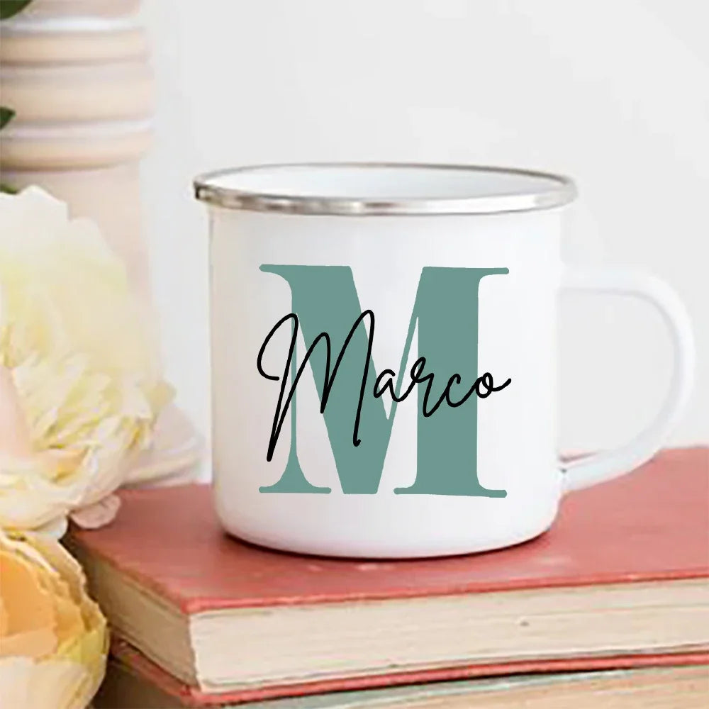 Personalized Initial Name Coffee Mug