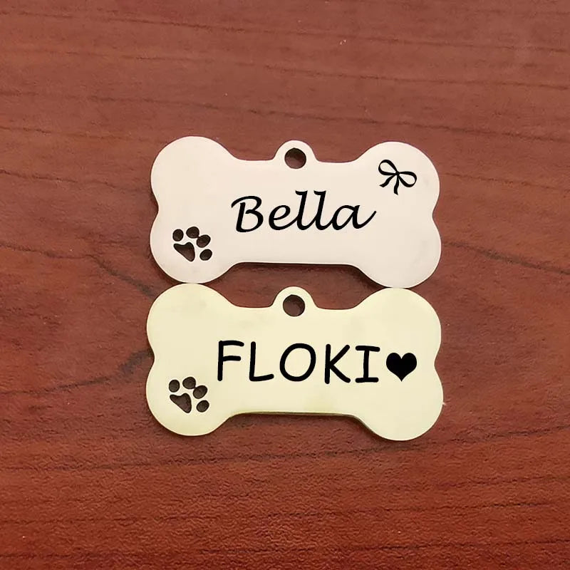 Personalized Pet ID Tag Keychain