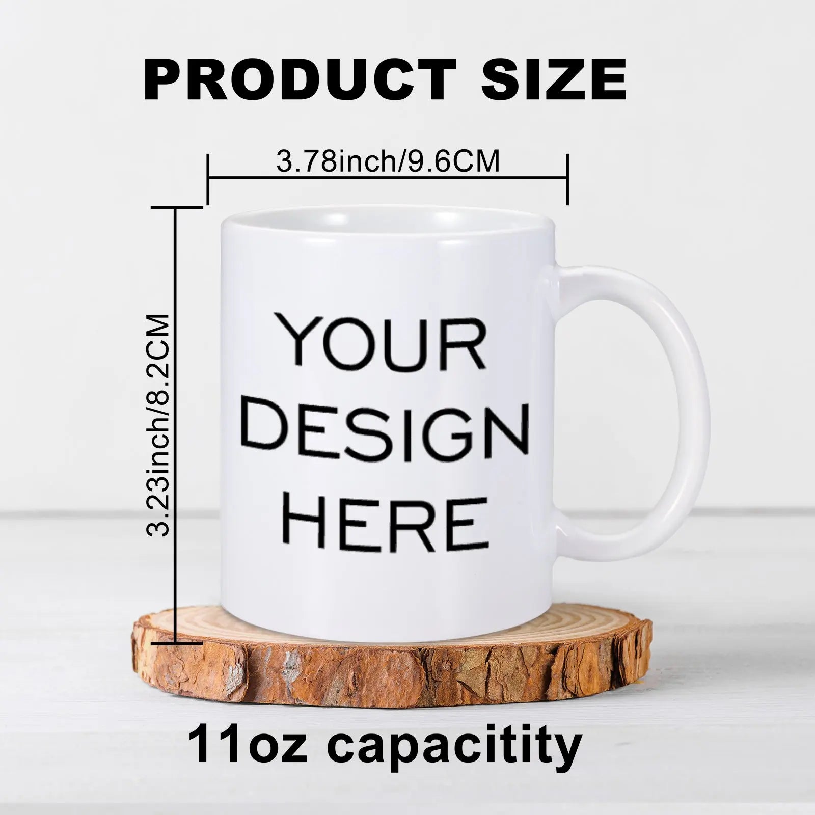 Custom 11oz Ceramic Coffee Mug