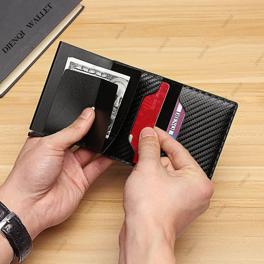 RFID Carbon Fiber Minimalist Wallet