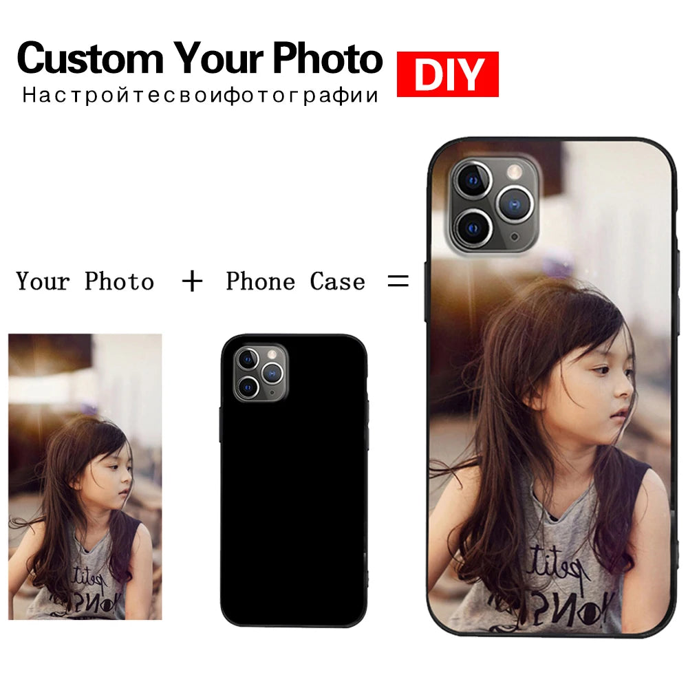 Custom Transparent Phone Case for iPhone