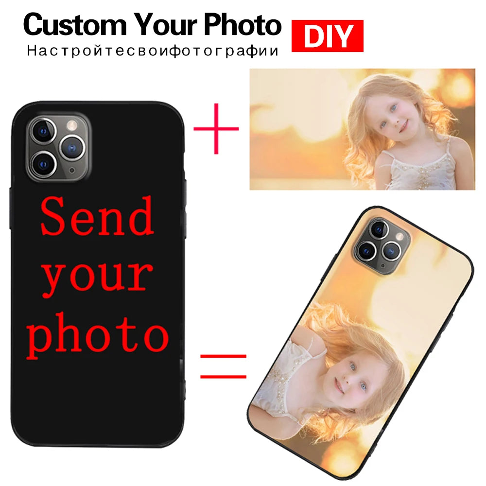 Custom Transparent Phone Case for iPhone