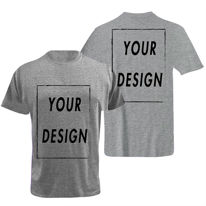 Custom Front & Back Print T-Shirt