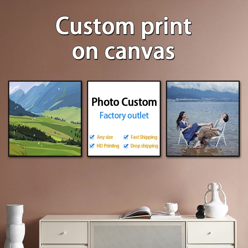 Custom HD Canvas Print - Your Photo