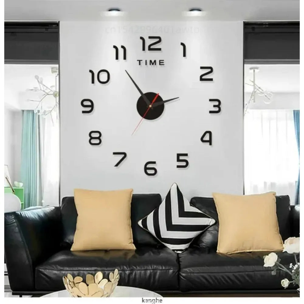 2023 Modern 3D DIY Large Wall Clock