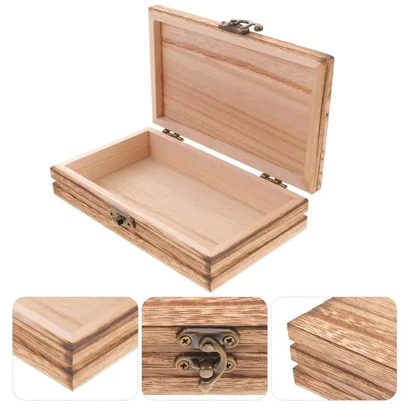 Wooden Jewelry Organizer & Storage Box