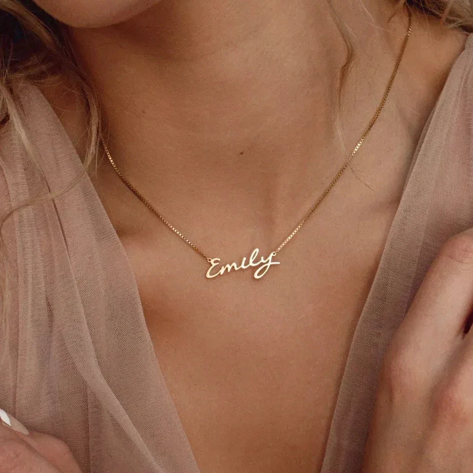 Custom Stainless Steel Name Necklace