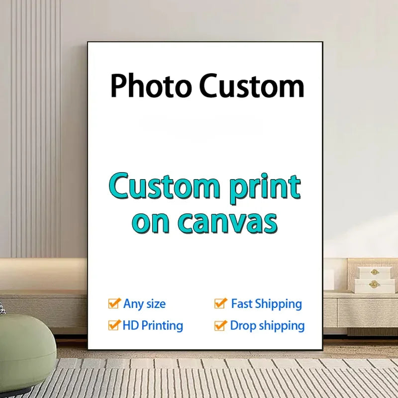 Custom Canvas Wall Art & Posters