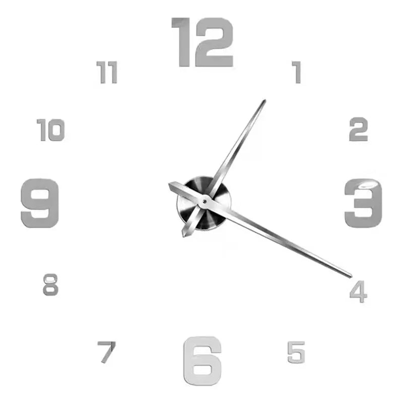 2023 Modern 3D DIY Large Wall Clock