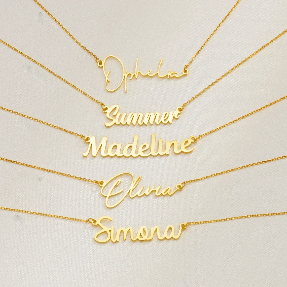 Custom Cursive Name Necklace