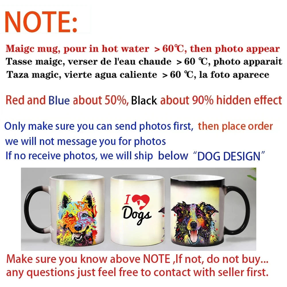 Personalized Magic Color Changing Mug