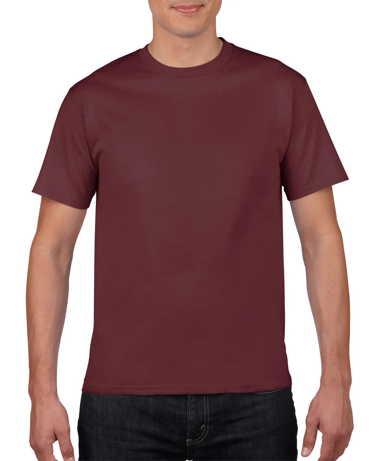 Custom 100% Cotton Solid Color Tee