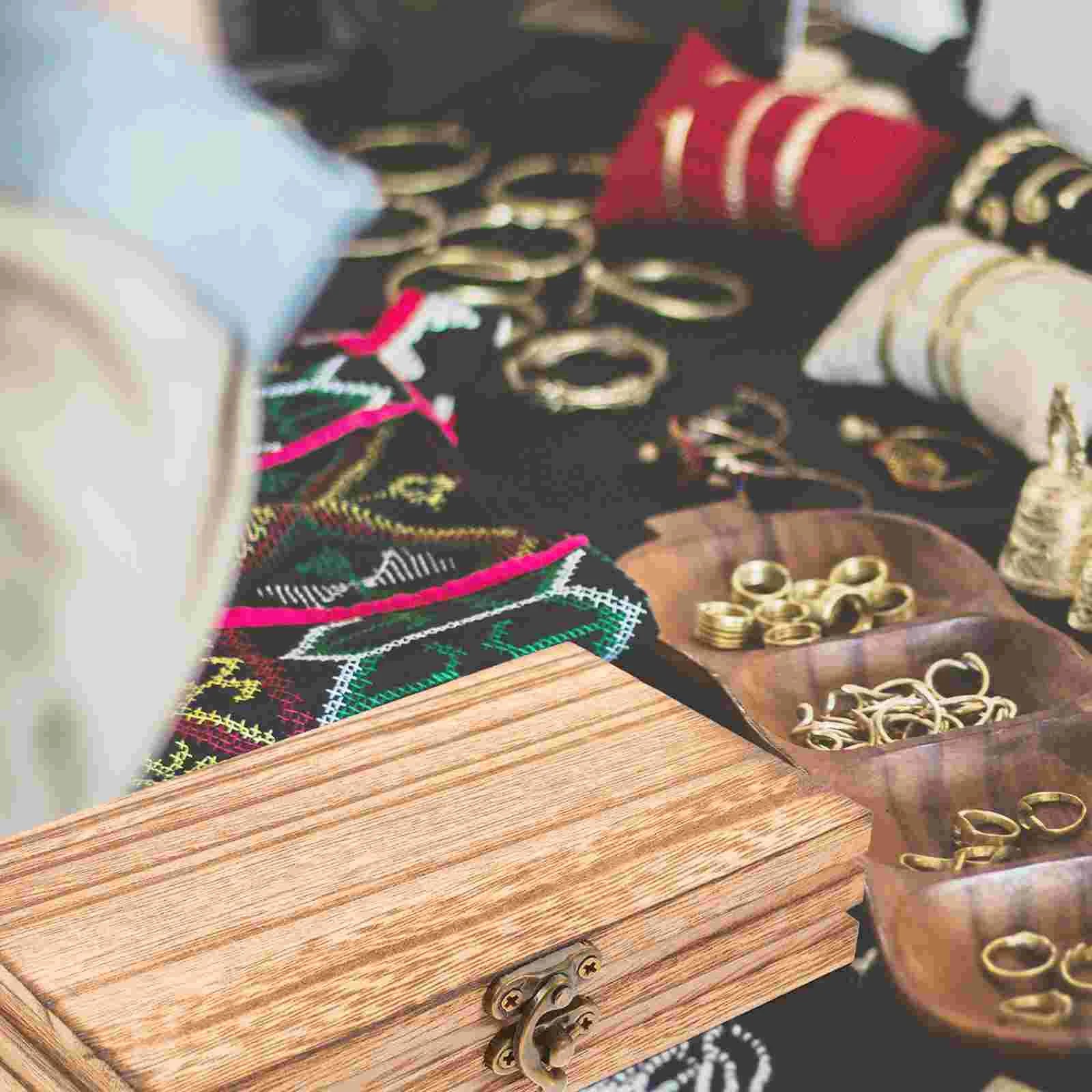 Wooden Jewelry Organizer & Storage Box