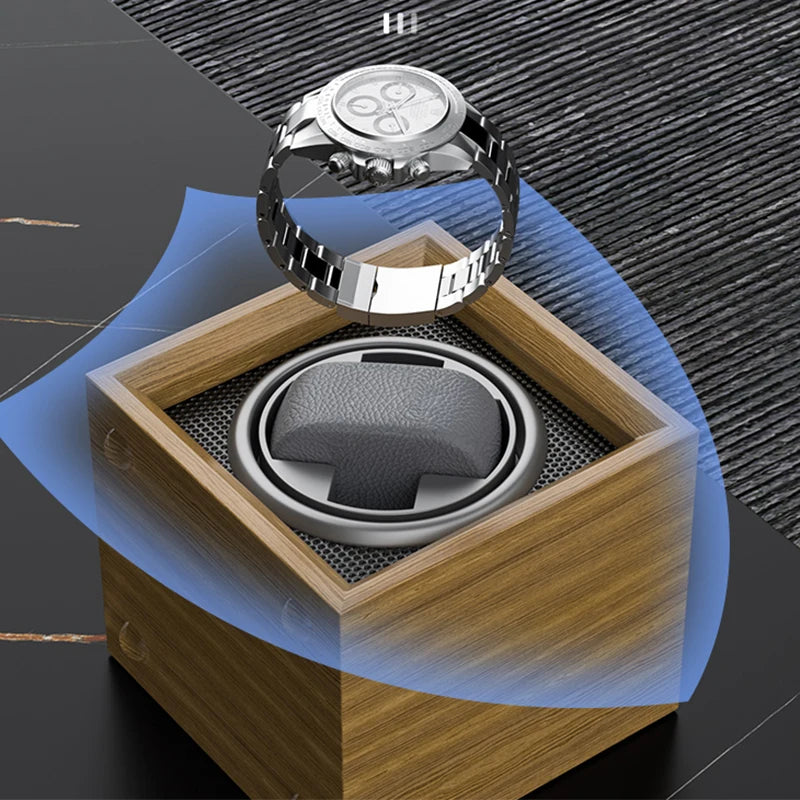 Luxury Wood Watch Winder - 2/4/6 Slot