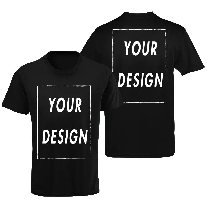 Custom Front & Back Print T-Shirt