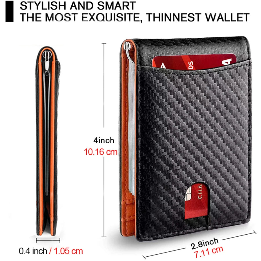 Personalized RFID Carbon Fiber Wallet